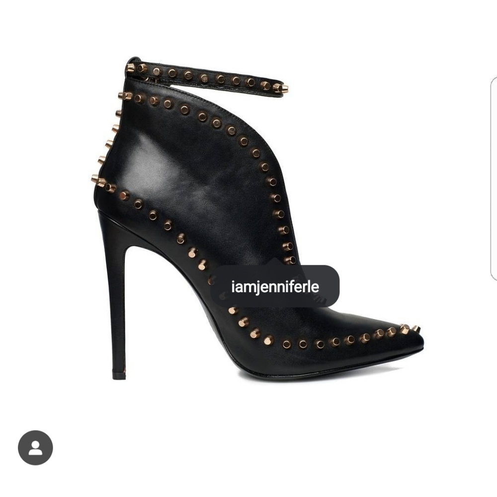 IAMJENNIFERLE DEVYN STUDDED BOOTS 37